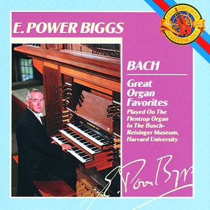 Bach Organ Favorites cover
