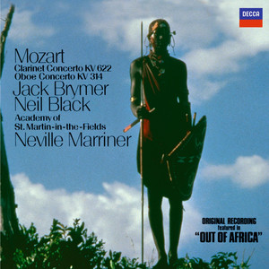 Mozart: Clarinet Concerto / Oboe Concerto album