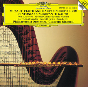 Mozart: Flute & Harp Concerto K.299; Sinfonia concertante K.297b album