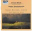 Ernest Bloch / Dmitri Shostakovich Albumcover