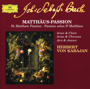 St. Matthew Passion: Arias and Choruses cover