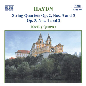 String Quartets: Op. 2, nos. 3 and 5 / Op. 3, nos. 1 and 2 cover