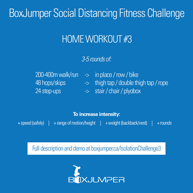 BoxJumper Self-Isolation Challenge Workout 3 - The BoxJumper Podcast ...