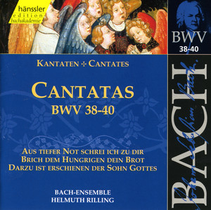 Cantatas BWV 38-40 cover