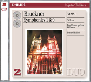 Symphonies 1 & 9, Te Deum cover