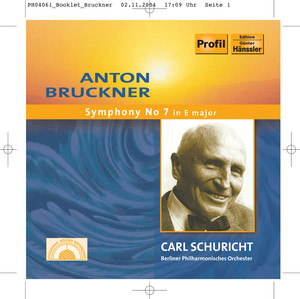 Symphony no. 7 in E major cover