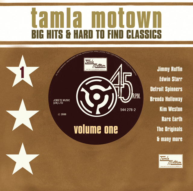 Big Motown Hits & Hard To Find Classics - Volume 1 cover