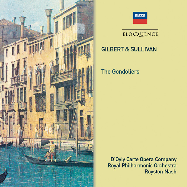 Gilbert & Sullivan: The Gondoliers Albumcover