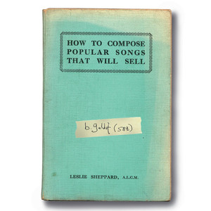 How to Compose Popular Songs That Will Sell album