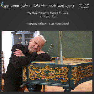 Bach: The Well-Tempered Clavier, Vol. 3, BWV 870-878 album