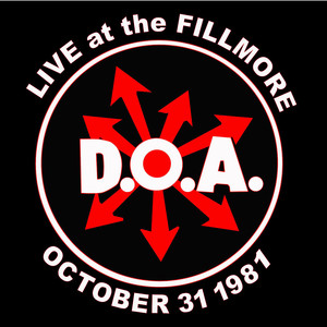 Live at the Fillmore 1981 cover