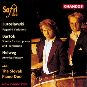 Lutoslawski: Paganini Variations / Helweg: America Fantasy album