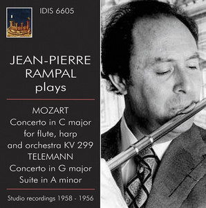 Jean-Pierre Rampal Plays Mozart & Telemann (1956,1958) album
