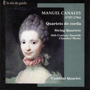 Canales: String Quartets Albumcover