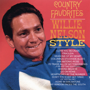 Country Favorites Willie Nelson Style cover
