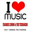 I Love Music - Only Original Recondings cover