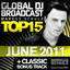 Global DJ Broadcast Top 15 - June 2011 cover
