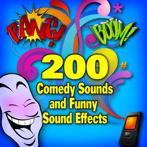 200 Comedy Songs and Funny Sound Effects Albumcover