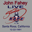 John Fahey LIVE at Studio KAFE cover