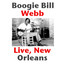 Boogie Bill Webb, Live New Orleans Albumcover