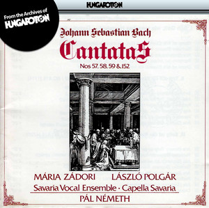 Bach: Cantatas Nos. 57, 58, 59 and 152 album