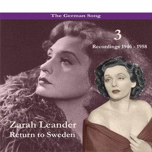 The German Song / Return to Sweden, Volume 3 / Recordings 1946 - 1958 album