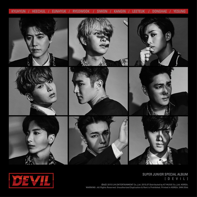 DEVIL - SUPER JUNIOR SPECIAL ALBUM Albumcover