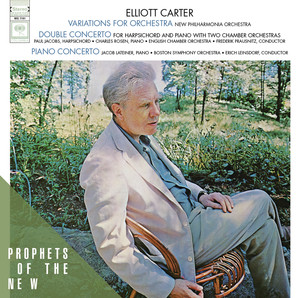 Elliott Carter: Variations for Orchestra / Double Concerto for Piano, Harpsichord and Orchestra / Piano Concerto album