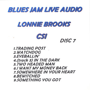 Blues Jam Live Audio: Lonnie Brooks cover