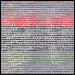 Be Not Decieved album