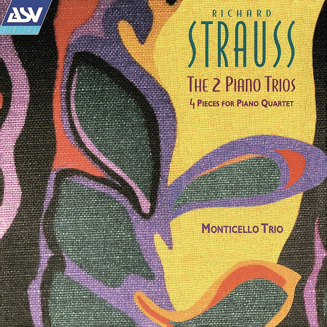 Richard Strauss: The 2 Piano Trios; 4 Pieces for Piano Quartet Albumcover