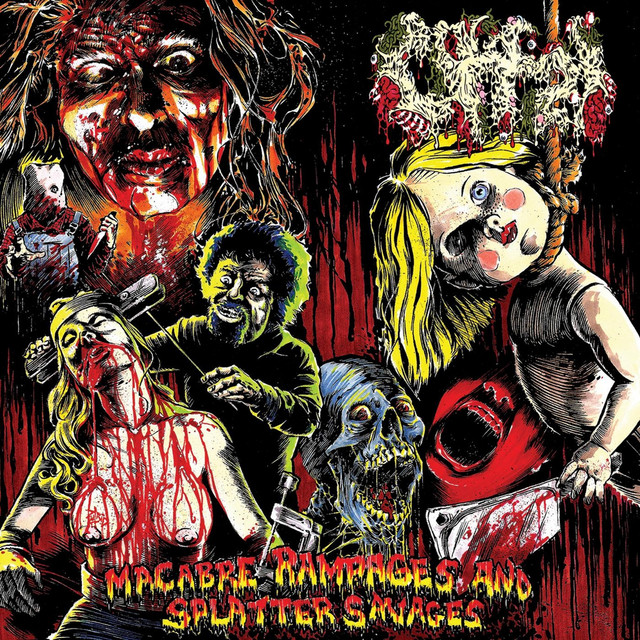 Macabre Rampages And Splatter Savages cover