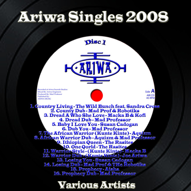 Ariwa Singles 2008, Vol. 1 cover