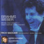Brahms: Piano Concerto No. 1 in D Minor, Op. 15, Weber: Overture to der Freischütz, Op.77 Albumcover