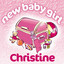 New Baby Girl Christine Albumcover