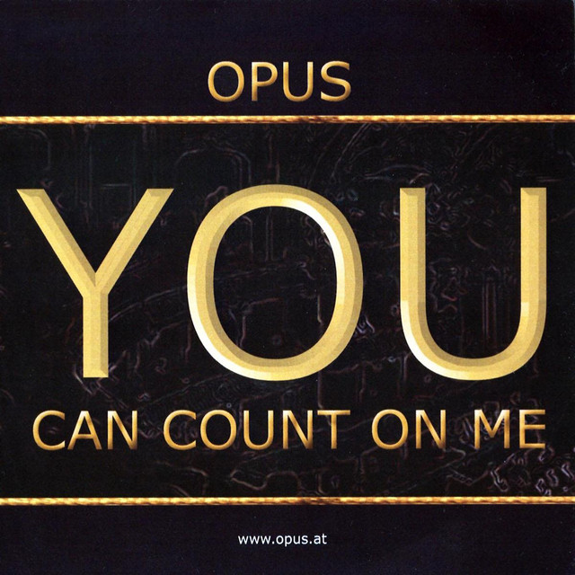 You Can Count On Me cover