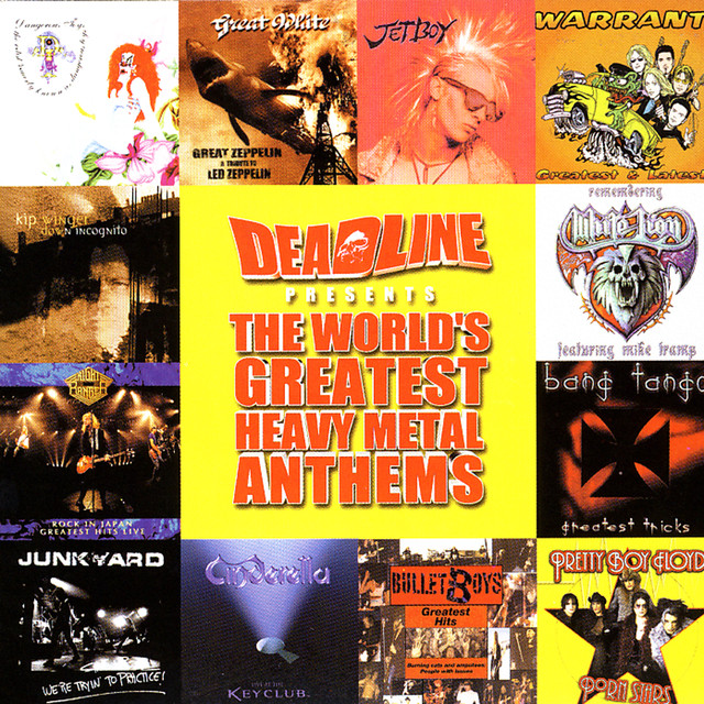 Deadline Presents: The World's Greatest Heavy Metal Anthems cover