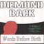 Words Before Birth Albumcover