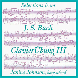 Selections from JS Bach ClavierUbung III Albumcover