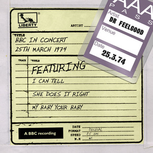Dr Feelgood - BBC In Concert (25th March 1974) album