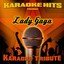 Karaoke Hits Present - Lady Gaga (Karaoke Tribute) Albumcover