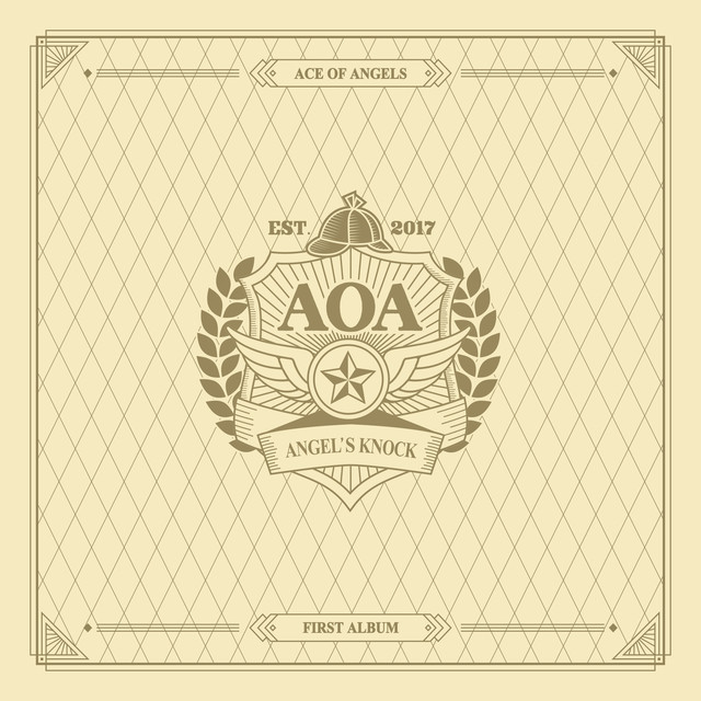 Aoa 1st Album Angel's Knock cover