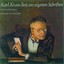 Karl Kraus liest aus eigenen Schriften Albumcover