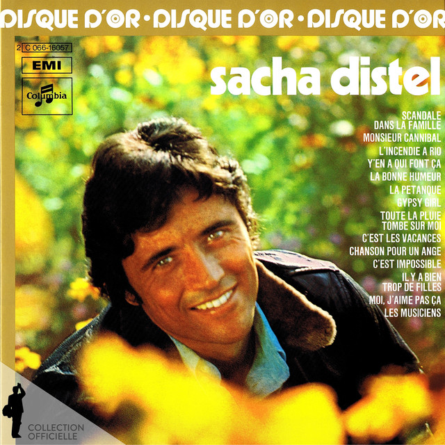 Sacha Distel: Disque D'or (1965 à 1972) cover