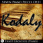 Kodaly: Seven Pieces for Piano Op.11 Albumcover