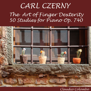 The Art of Finger Dexterity, op. 740: Articulation of the fingers with quiet hand cover