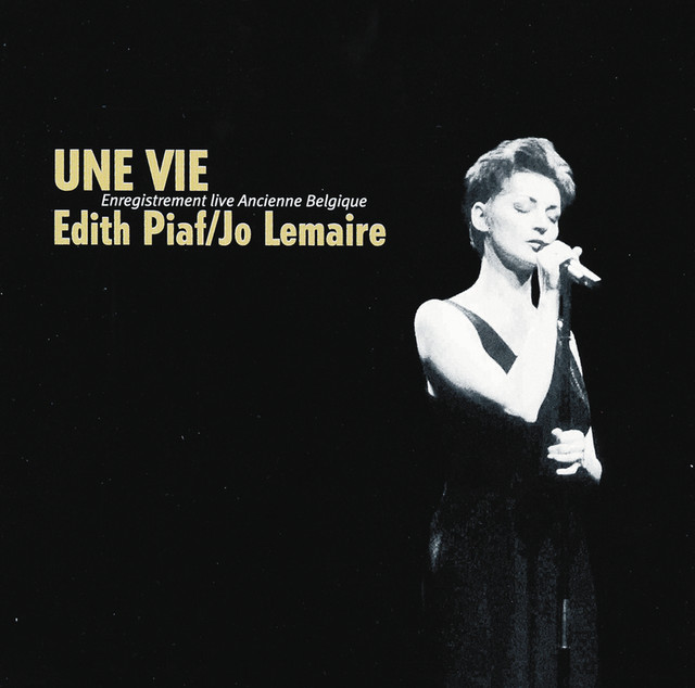 Une Vie-piaf cover