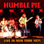 Live in New York 1971 cover