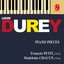 Durey: Piano Pieces, Op. 7, 21, 26, 29, 40 & 75 Albumcover