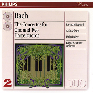 The Concertos for One and Two Harpsichords cover